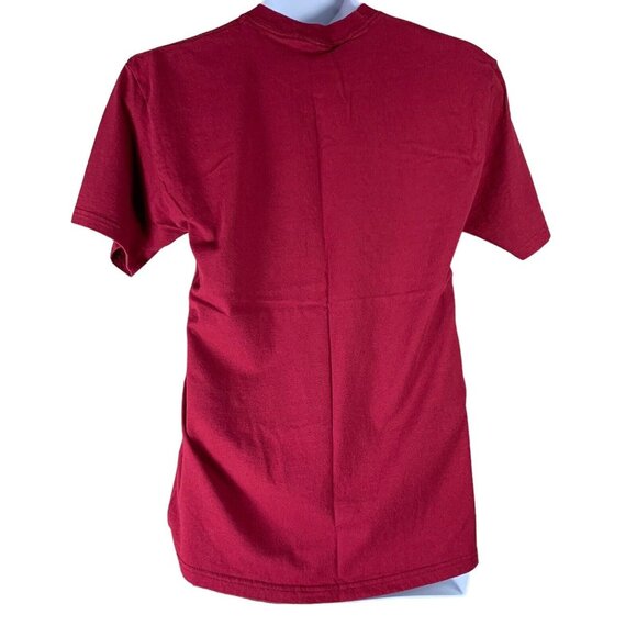 Woody Car Size Large Shirt Hawaiian Graphic Tee Womens Red T-Shirt AS Sports - Picture 3 of 6